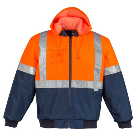 Syzmik Mens HI Vis Quilted Flying Jacket (ZJ351) - Ace Workwear (4406657024134)