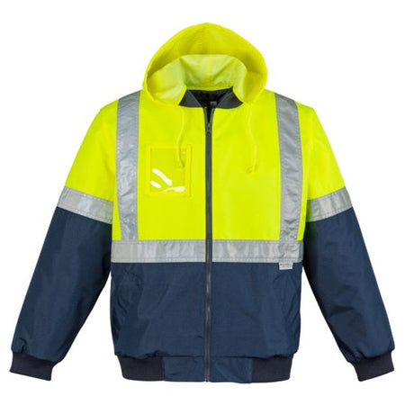 Syzmik Mens HI Vis Quilted Flying Jacket (ZJ351) - Ace Workwear (4406657024134)