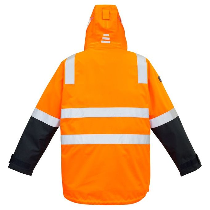 Syzmik Mens Hi Vis 4 in 1 Waterproof Jacket (ZJ532) - Ace Workwear (4406617276550)