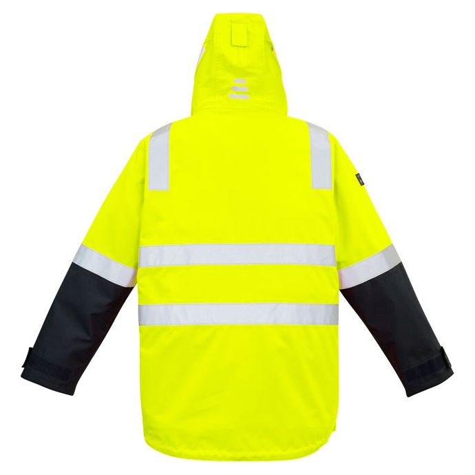 Syzmik Mens Hi Vis 4 in 1 Waterproof Jacket (ZJ532) - Ace Workwear (4406617276550)