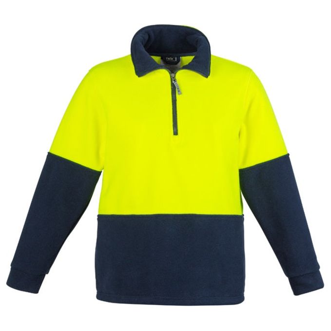 Syzmik Unisex Hi Vis Half Zip Fleece Jumper (ZT460) - Ace Workwear (4410753908870)