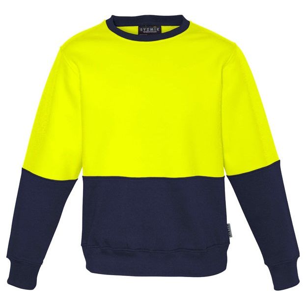 Syzmik Unisex Hi Vis Crew Sweatshirt (ZT475) - Ace Workwear (4410713079942)