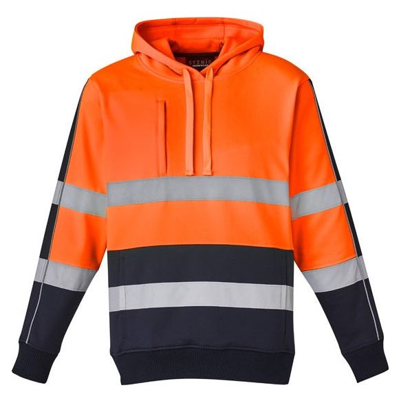 Syzmik Unisex Hi Vis Stretch Taped Hoodie (ZT483) - Ace Workwear (4410708623494)