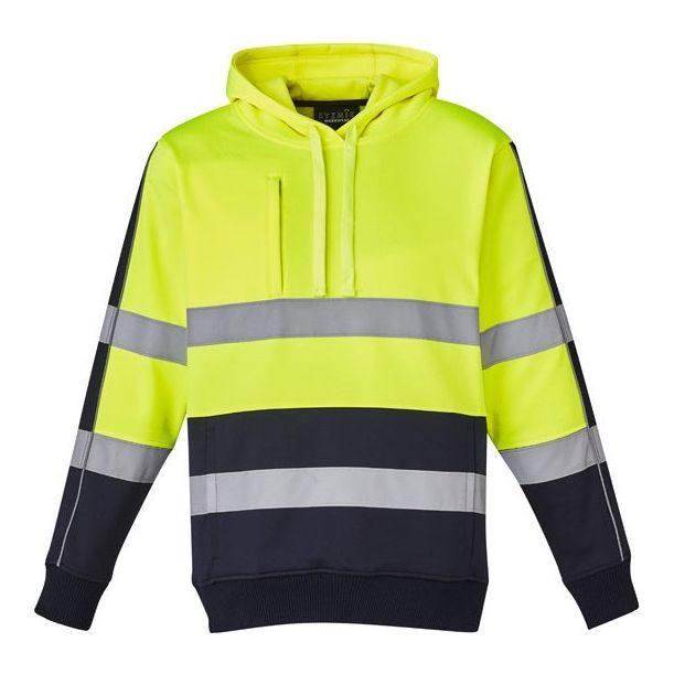 Syzmik Unisex Hi Vis Stretch Taped Hoodie (ZT483) - Ace Workwear (4410708623494)