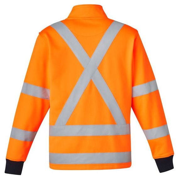 Syzmik Unisex Hi Vis X Back Rail Jumper (ZT660) - Ace Workwear (4410700595334)