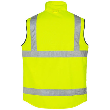 Syzmik Mens Hi Vis Lightweight Fleece Lined Vest (ZV358) - Ace Workwear