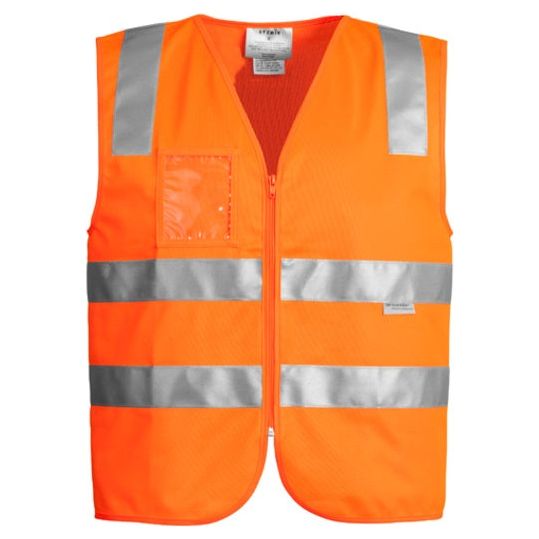 Syzmik Unisex Hi Vis Full Zip Vest (ZV998) - Ace Workwear (4410814169222)