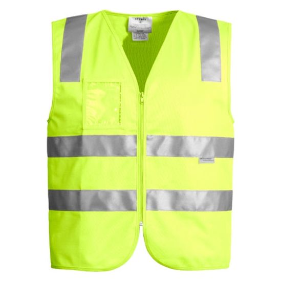 Syzmik Unisex Hi Vis Full Zip Vest (ZV998) - Ace Workwear (4410814169222)