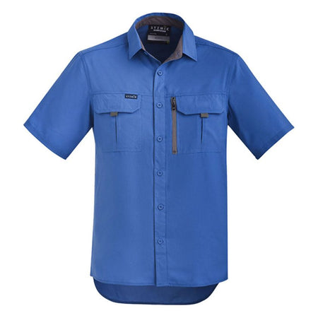 Syzmik Mens Outdoor Short Sleeve Shirt (ZW465) - Ace Workwear (1271076618284)