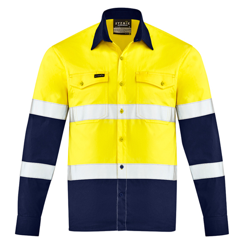 Syzmik Mens Hi Vis Lightweight Bio Motion Shirt (ZW520) - Ace Workwear (1247273025580)