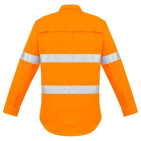 Syzmik Mens Hi Vis Hoop Taped Shirt (ZW640) - Ace Workwear