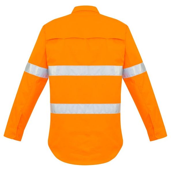 Syzmik Mens Hi Vis Hoop Taped Shirt (ZW640) - Ace Workwear