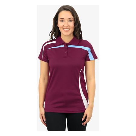 Beseen Ladies Contrast Side & Shoulder Panel Polo (BSP2014L) Polos with Designs, signprice Beseen - Ace Workwear