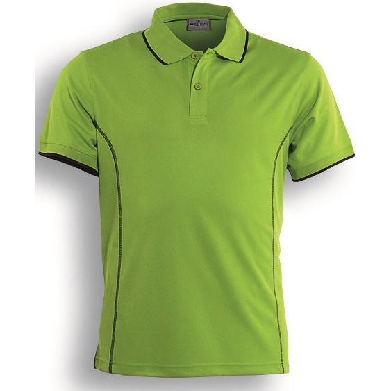 Bocini Stitch Feature Essentials-Mens Short Sleeve Polo (CP0910) Polos with Designs, signprice Bocini - Ace Workwear