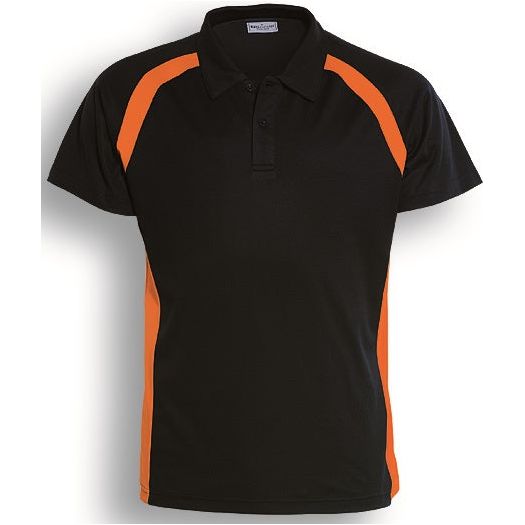 Bocini Team Essentials-Mens Short Sleeve Contrast Panel Polo (CP0919) Polos with Designs, signprice Bocini - Ace Workwear