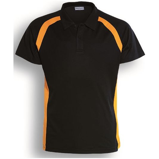 Bocini Team Essential-Ladies Short Sleeve Contrast Panel Polo (CP0929) Polos with Designs, signprice Bocini - Ace Workwear