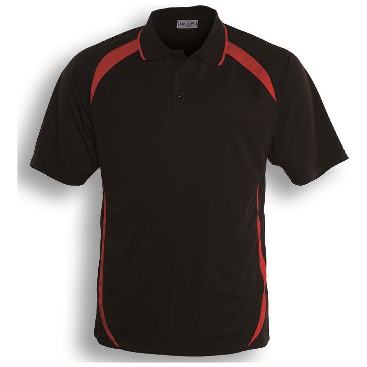 Bocini Unisex Adults Contrast Contour Polo (CP1072) Polos with Designs, signprice Bocini - Ace Workwear