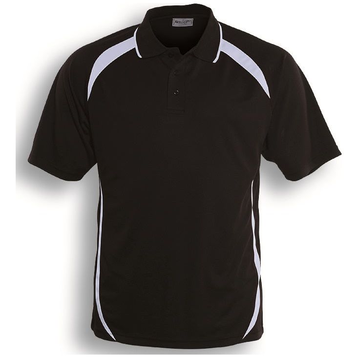 Bocini Unisex Adults Contrast Contour Polo (CP1072) Polos with Designs, signprice Bocini - Ace Workwear