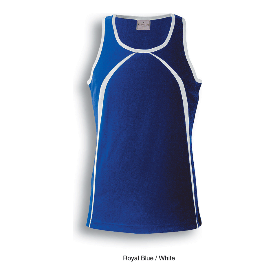 Bocini Ladies Breezeway Singlet (CT0757) signprice, Singlets With Designs Bocini - Ace Workwear