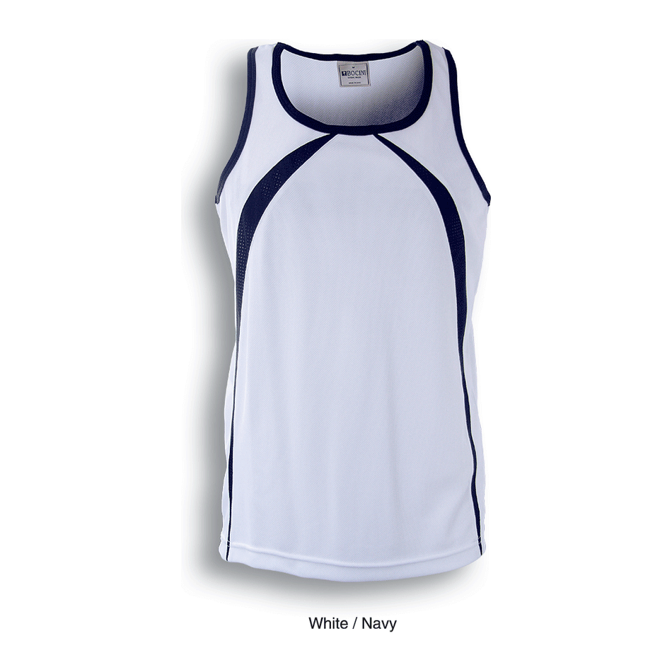 Bocini Ladies Breezeway Singlet (CT0757) signprice, Singlets With Designs Bocini - Ace Workwear