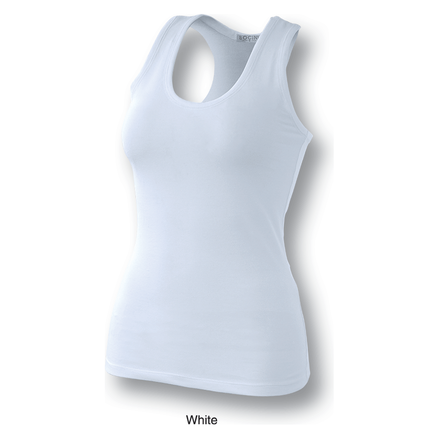 Bocini Ladies Gym Singlet (CT1021) Plain Singlets, signprice Bocini - Ace Workwear