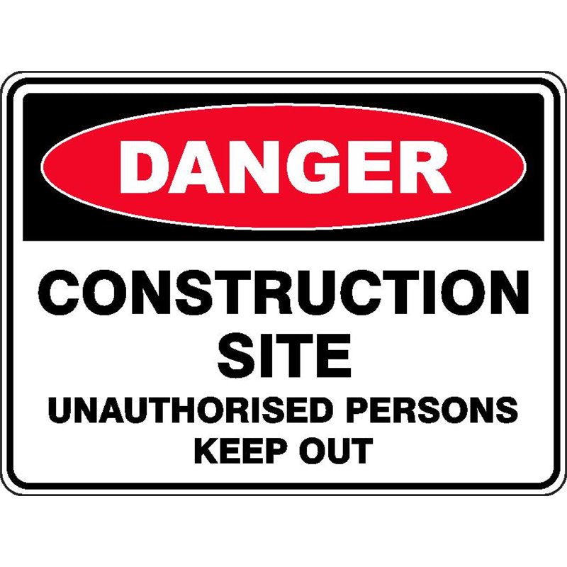 Construction Site Signs noprice, Safety Signs Truck & Building Signage, signprice Ace Workwear - Ace Workwear