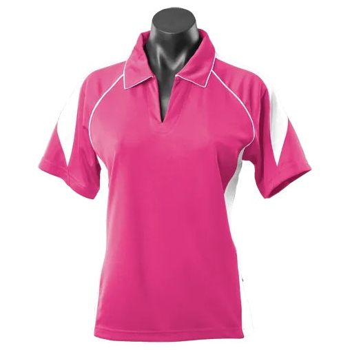 Aussie Pacific Premier Ladies Polo (N2301) Polos with Designs, signprice Aussie Pacific - Ace Workwear