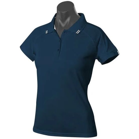 Aussie Pacific Flinders Ladies Polo (N2308) Plain Polos, signprice Aussie Pacific - Ace Workwear