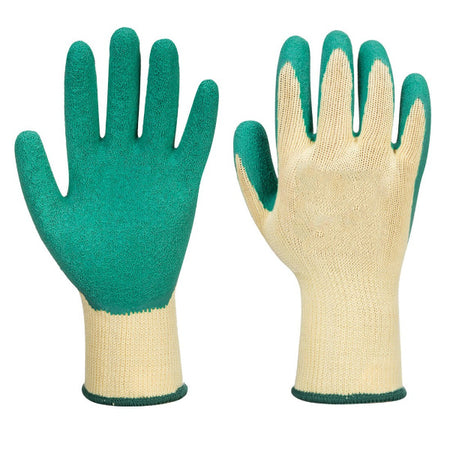 Tradesman Green Latex Garden Glove - Pack of 12 - Ace Workwear