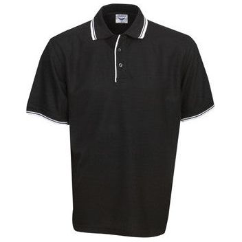 Pique Mens Polo with Striped Collar and Cuff (P51) Plain Polos, signprice Blue Whale - Ace Workwear