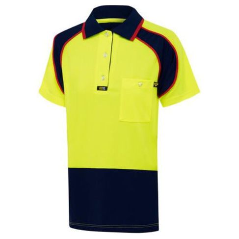 Visitec Hi Vi Ladies Energy Microfibre Polo Short Sleeve (V1003) (10478292429)