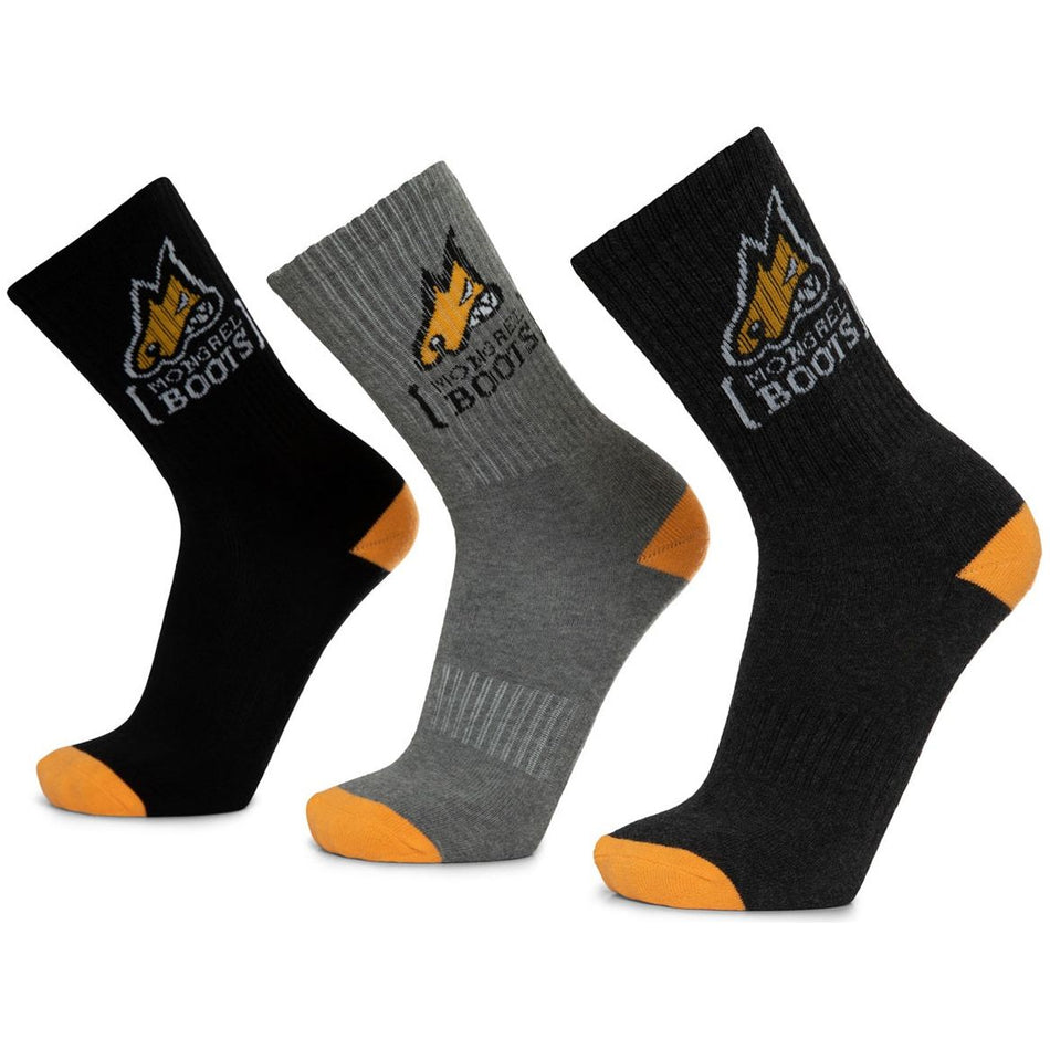 Cotton Socks - (Pack of 5) Accessories Mongrel - Ace Workwear