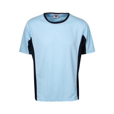 Cooldry Contrast Panel T-Shirt signprice, T-Shirt (Tees) With Designs Blue Whale - Ace Workwear