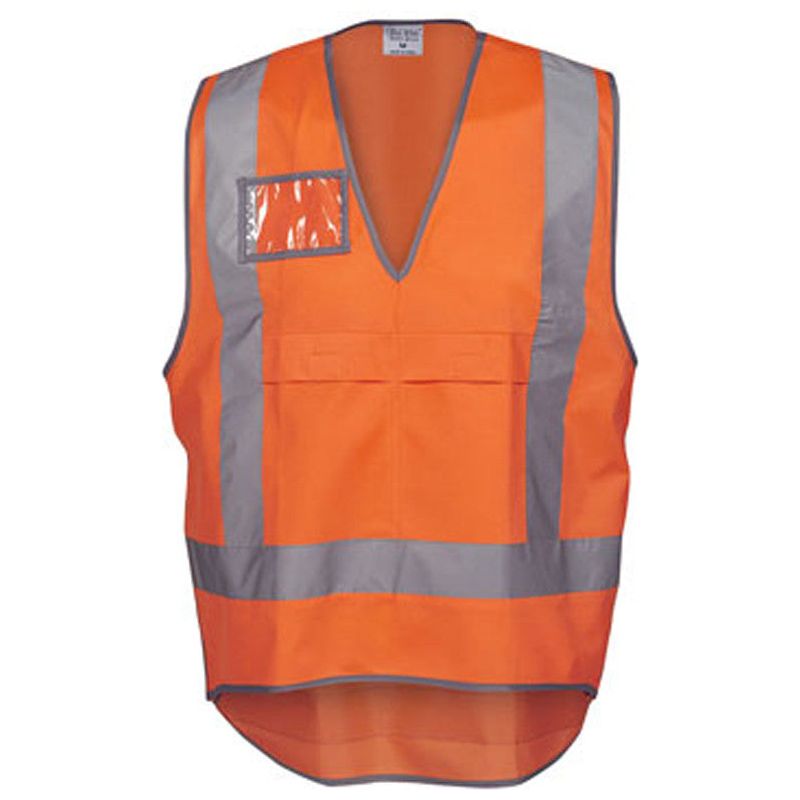 Hi Vis Day/Night NSW Rail Pull Apart Safety Vest (V87) Hi Vis Vest, Summer Specials Safety Wear - Ace Workwear