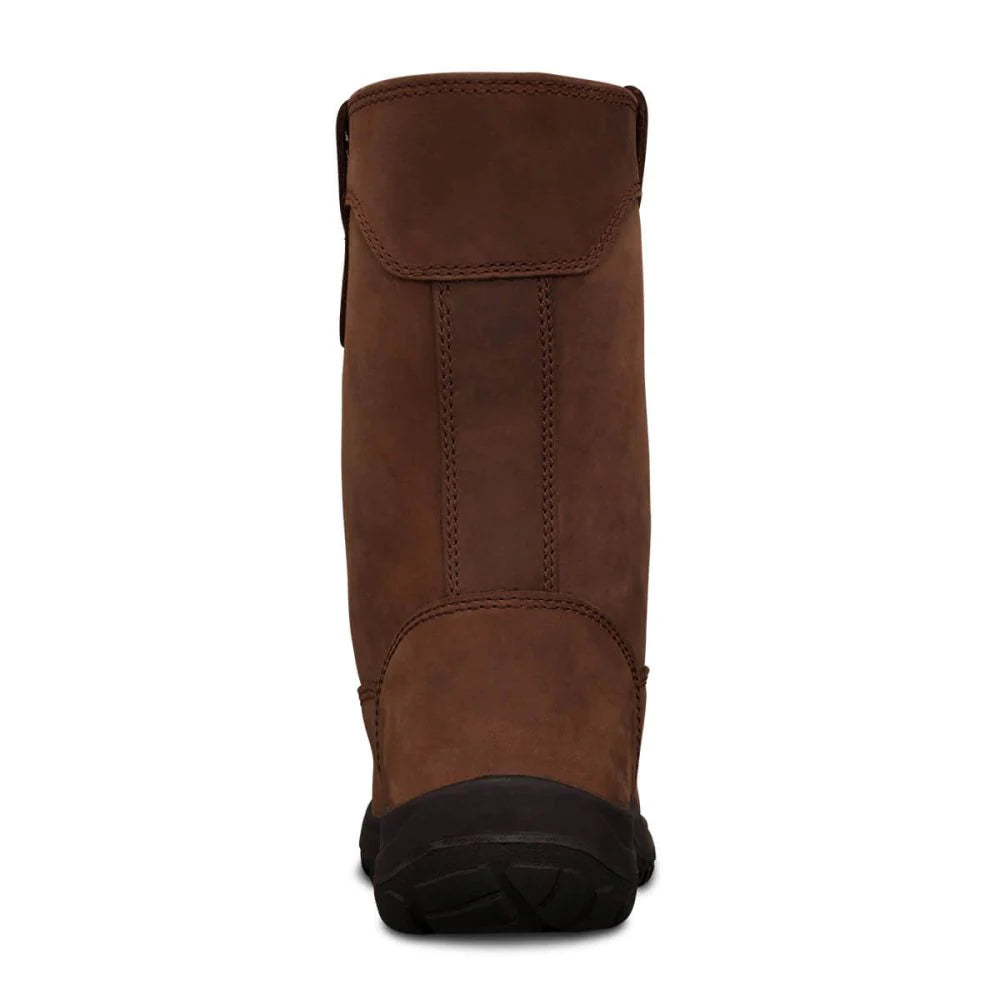 Oliver 250mm Brown Slip On Steel Cap Riggers Boot (34-692) (Pre Order) - Ace Workwear